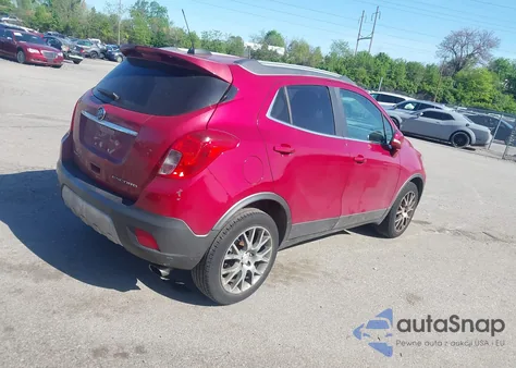 2016 Buick Encore Sport Touring from USA, damaged, VIN KL4CJ1SM8GB592711